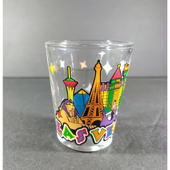 Las Vegas Shot Glass SNCO - Picture 1 of 10